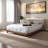 Boaz Upholstered Polyester Blend, King Platform Bed, Light Beige 33.7'' H X 80.7'' W X 89'' L-766478688-766478695