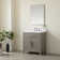 Maddison 30.25'' Free Standing Single Bathroom Vanity with Engineered Stone Top