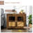 Sharlene Dog Crate End Table