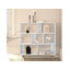 Justine 126cm H x 122cm W Standard Bookcase-20389183