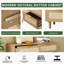 Commode 6 tiroirs multi-usages, armoire de rangement moderne avec pieds en bois-121685575-131508418-88590369