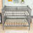 Full-Over-Full Bunk Bed With Ladder And Convertible Design-476502556