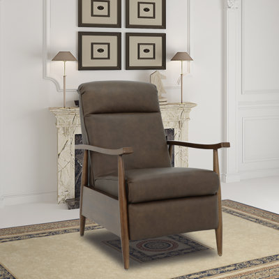  30" Wide Leather Recliner