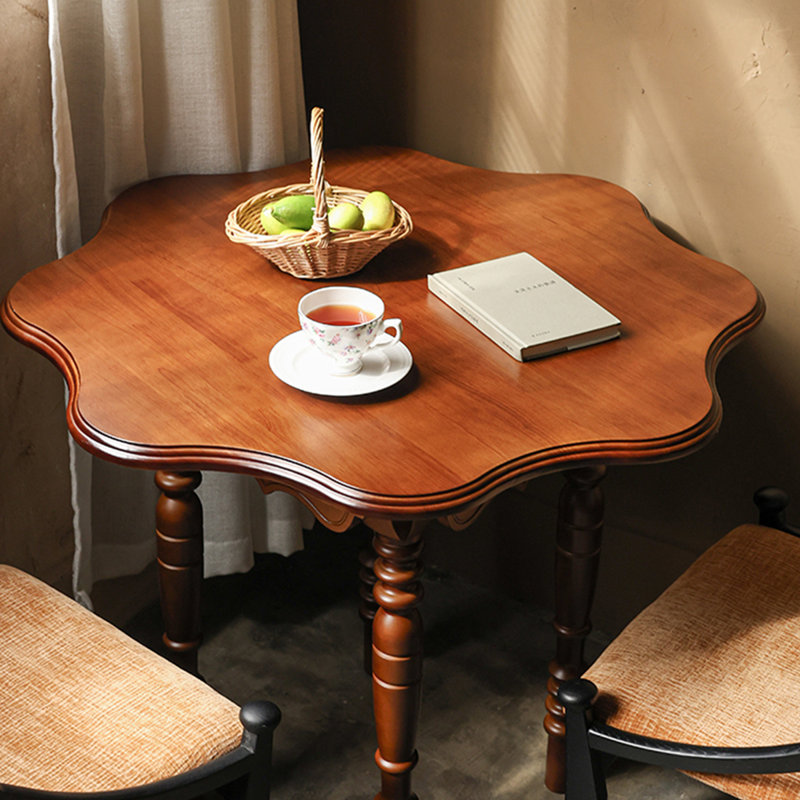Table de salle à manger Brown, H 28,74 po x L 35,43 po x l 39,37 po