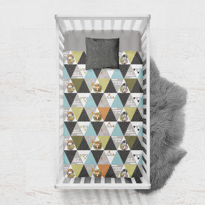 Kira 3 - Piece Crib Bedding Set