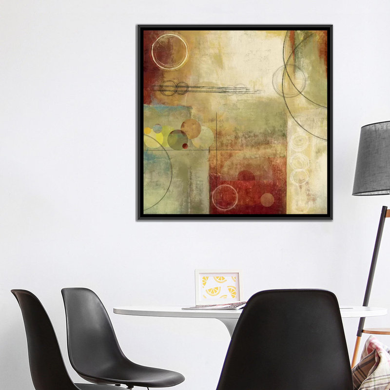 « weighted no », impression sur toile, H 18 po x l 18 po x P 1,5 po, Toile avec cadre noir, Pas de tapis