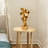 Elegant Hand-Painted Decorative Object, Gold Color, 11.8 x 24.4 x 9.8 Inches | 100% Polyester Material, Unique Texture & Color Variations | Perfect for Home Décor & Stylish Accents in Living Room or Office-1871923737