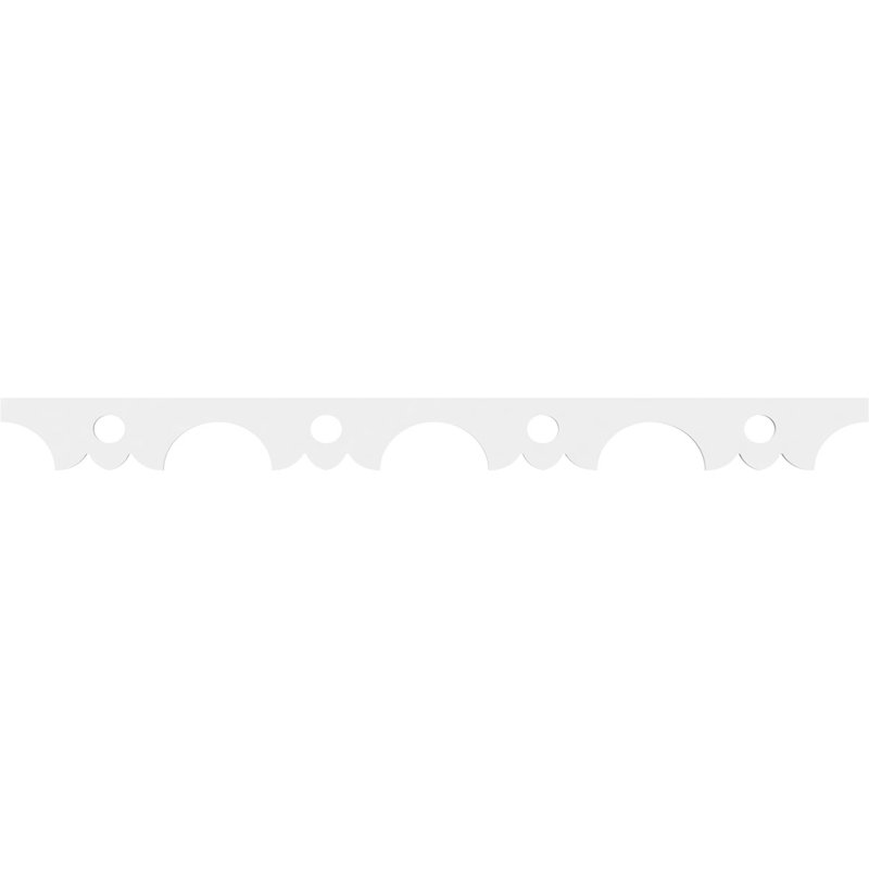 Garniture de service de qualité architecturale Mydland, H 4 po x L 48 po x P 0,63 po