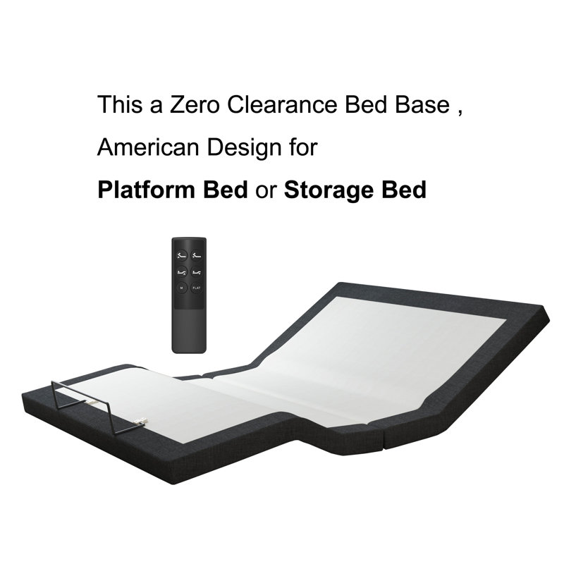 Saltville Adjustable Bed with Wireless Remote, King