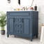 Meuble-lavabo simple en bois avec comptoir Eesah, armoire et tiroirs de rangement multifonctionnels Eesah-2007401404-1996748056
