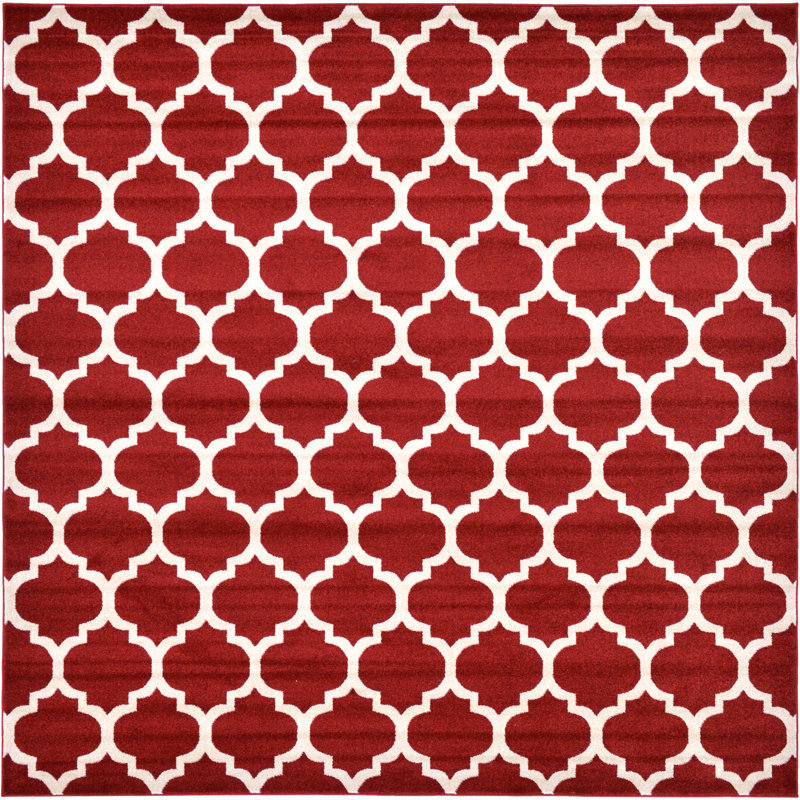 Molly Geometric Indoor Rug, Square 10'