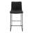 Brooklyn Modern Upholstered Leather Bar Stool – Counter Height Stool Bar Chair, Pub Stool with Iron Frame for Breakfast Nook or Home Bar-324657460