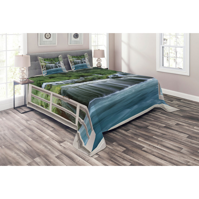 Modern & Contemporary Polyester Coverlet