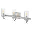 Luminaire de salle de bain 3 lumières avec abat-jour cylindrique transparent Ryden-929811231
