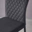 Velvet Upholstered Dining Chair Set High Back-1230257284