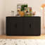 63'' Wide Wood Sideboard Buffet, Storage Server-1268621155
