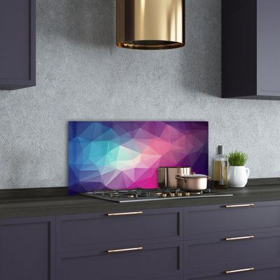 Baffour 50cm W x 100cm L Glass Peel and Stick Panel