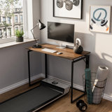 Folding Desk 30 Inch - No Assembly Small Foldable Desk For Small Space, Minimalist Space Saving Collapsible Compact Desk Portable Table For Craft, Writing, Study And Work