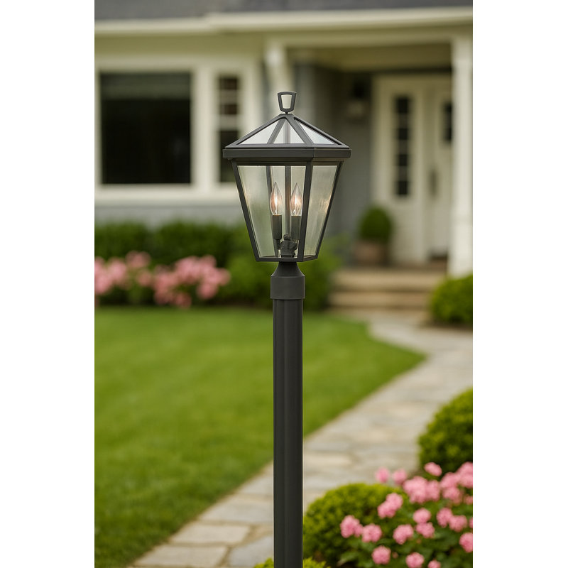 Alford Place 2-Light Outdoor Post Top or Pier Mount Lantern, Oil Rubbed Bronze