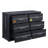 Cargo Gunmetal Finish Dresser