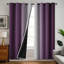 Rideau obscurcissant 100% obscurcissant avec œillets pour chambre à coucher et salon-187226065-187226076
