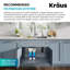 KRAUS Bolden Single Handle Drinking Water Filter Faucet for Reverse Osmosis or Water Filtration System-90791050