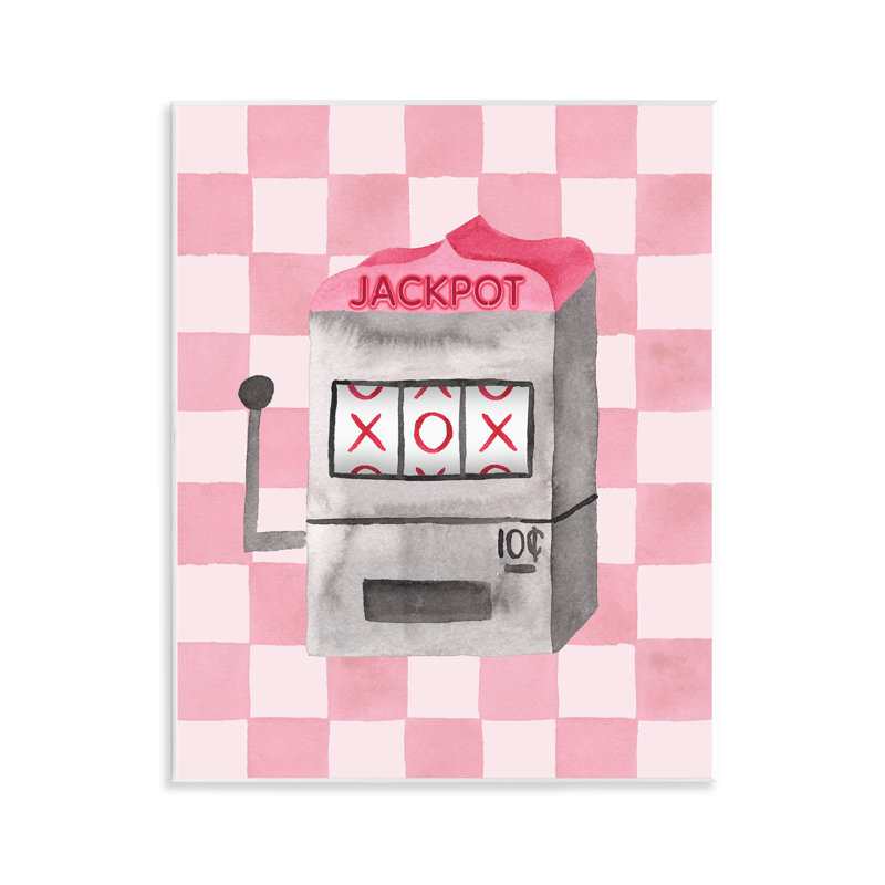 Plaque murale Jackpot, par Nina Jacobs