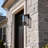 Black Rectangular Double-Bulb Outdoor Wall Light-1955256283-1957352953