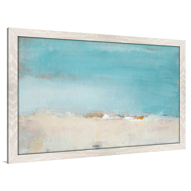 « sea rêves mute », reproduction de peinture acrylique encadrée en acrylique, H 33,5 po x l 49,5 po x P 1 po