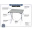Table pliante portative 27 po