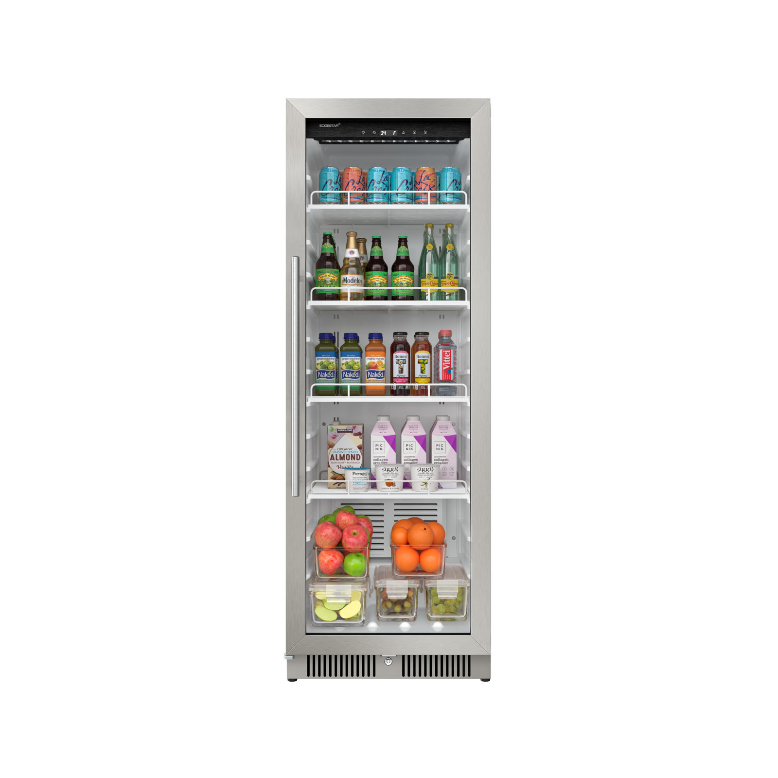 EdgeStar 22'' W 146 Cans (12 oz.) 10.1 Cubic Feet Beverage Cooler | Fridge.com