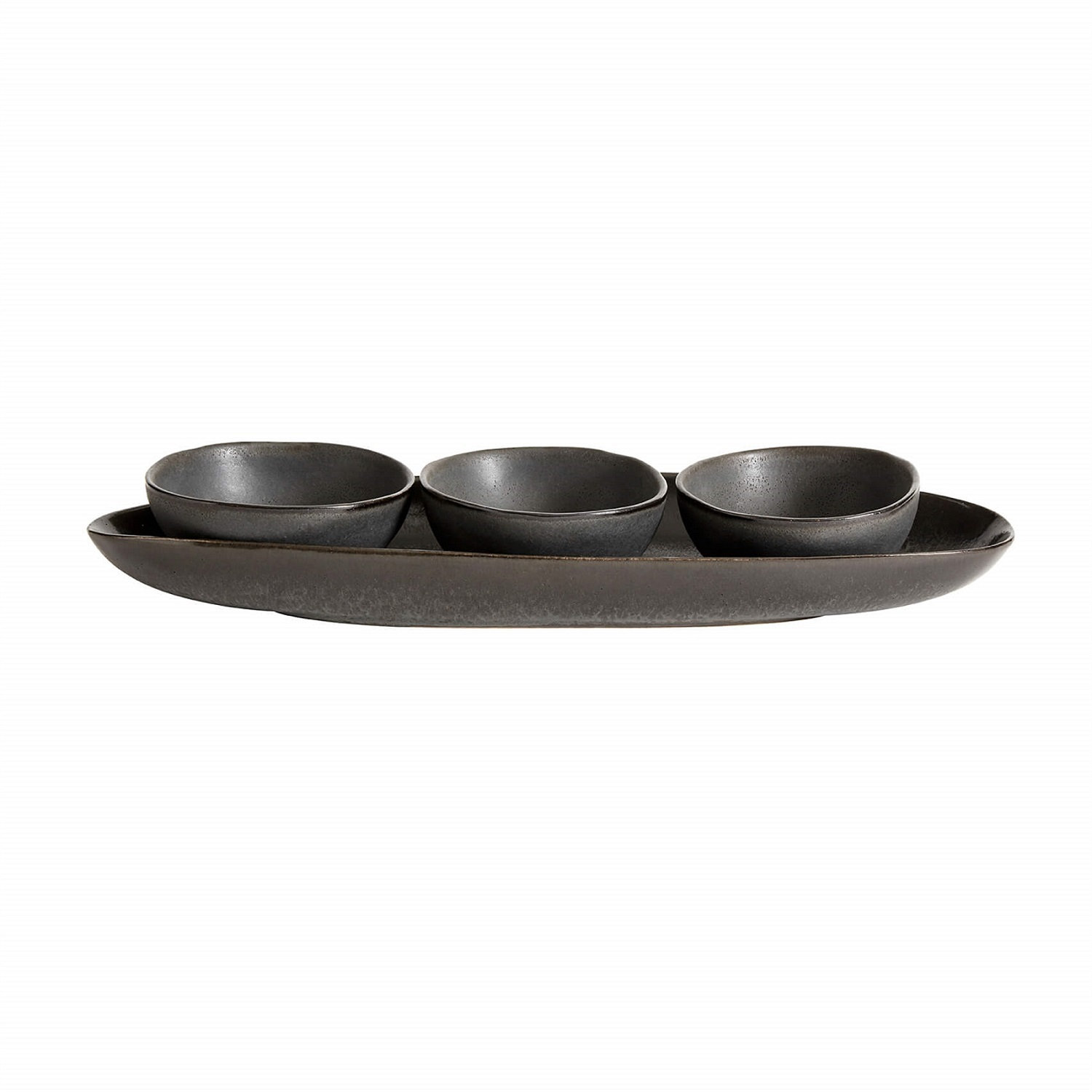 Alyson Ceramic Decorative Tray, Coffee