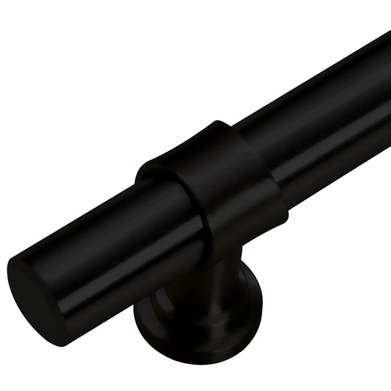 Metro Lane Cabinet Handles 10 Pcs Black 64 Mm Stainless Steel, 480 Mm, Black