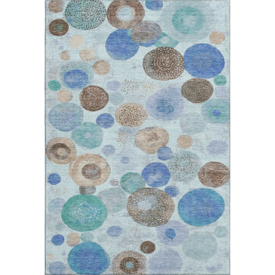 Premium Machine Washable Jakiyra AMF1896 Geometric Rug