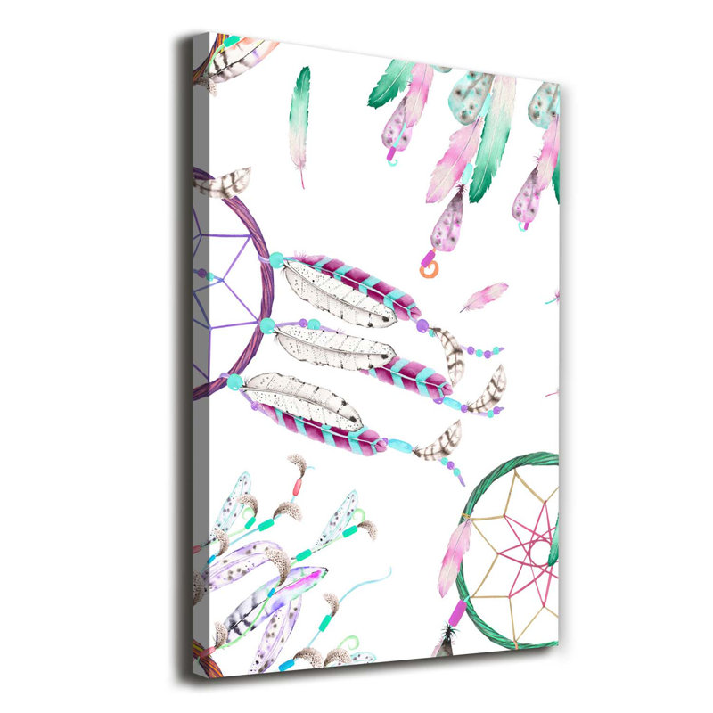 Dream Catchers - Wrapped Canvas Print