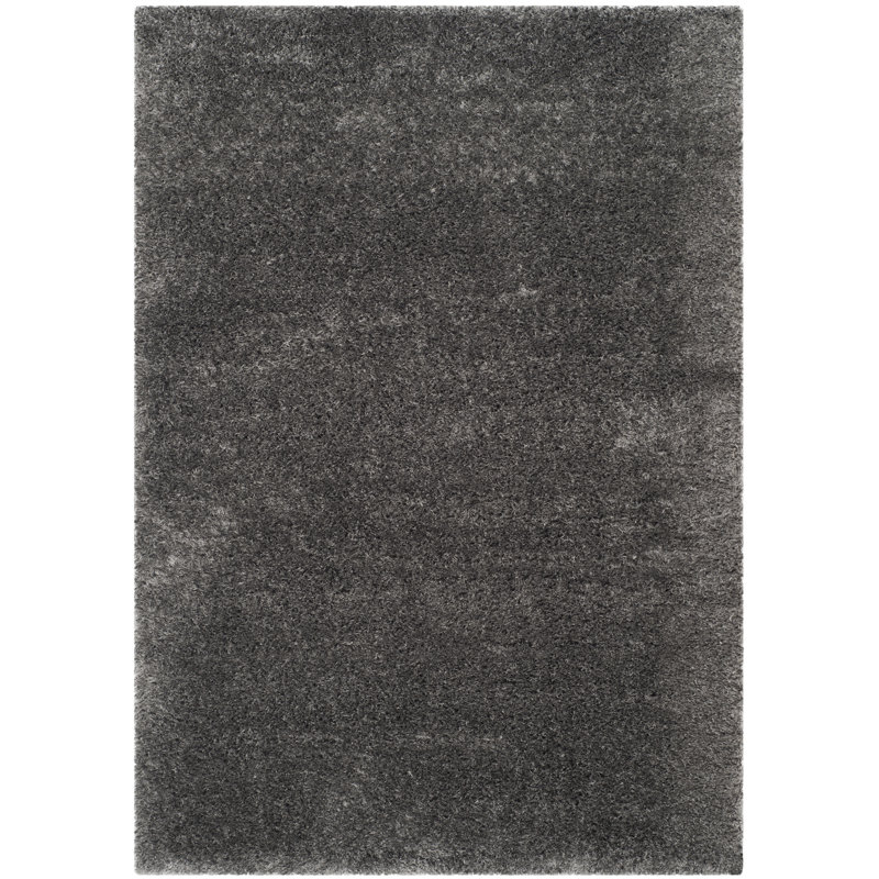Tapis contemporain argenté Isaac Mizrahi, 8' x 10'