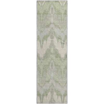 Premium Machine Washable Prisco Aloe Rug