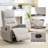 26" W Manual Swivel Rocker Recliner With Pockets-1774114623
