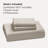 Bedsure Linen Cotton Blend Duvet Cover Set-125353048-127658053