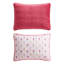 Ensemble de courtepointe réversible rose Betsey Johnson-133429271