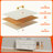 Dresser for Bedroom White Dresser Organizer TV Stand Storage Chests Closet Fabric Dresser 5 Drawers-1376949280