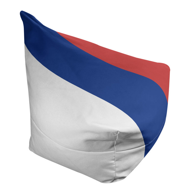 Fauteuil à billes Washington, Blanc / Bleu / Rouge, 42 po x 38 po x 2 po