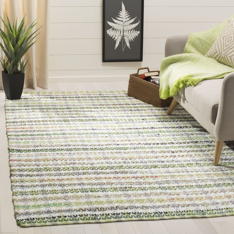 Ingleside Hand Woven Cotton Striped Rug