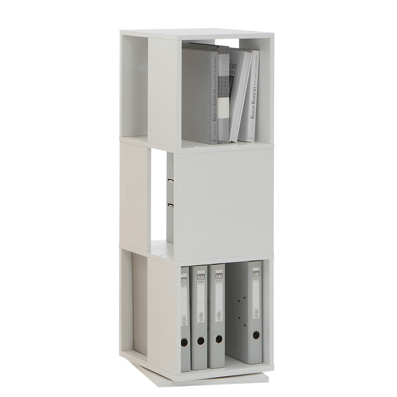 107cm H x 33.7cm W Standard Bookcase, White