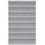 Tapis tissé à la main | Tapis moderne en laine | Tapis bleu 9mm-776781492