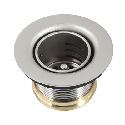 Kingston Brass Portland Stainless Steel Bar Sink Basket Strainer