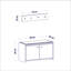 Armoire de rangement pour chaussures 8 paires-1932269028
