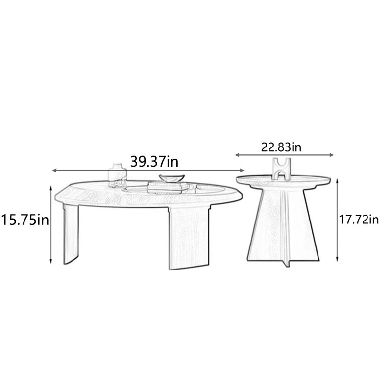 Table à thé multifonctionnelle New Style