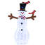 Le bonhomme de neige de Noël Aisle® 4,8 pi avec 120 lumières DEL pliables