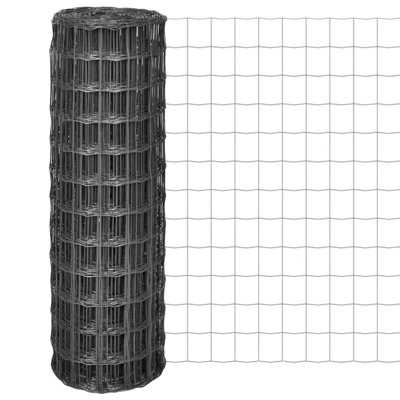 Lunado Grey Metal Wire/Mesh Fence
